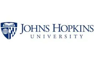 A johns hopkins university logo is shown.