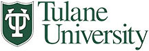 Tulane university logo with a green shield on it.